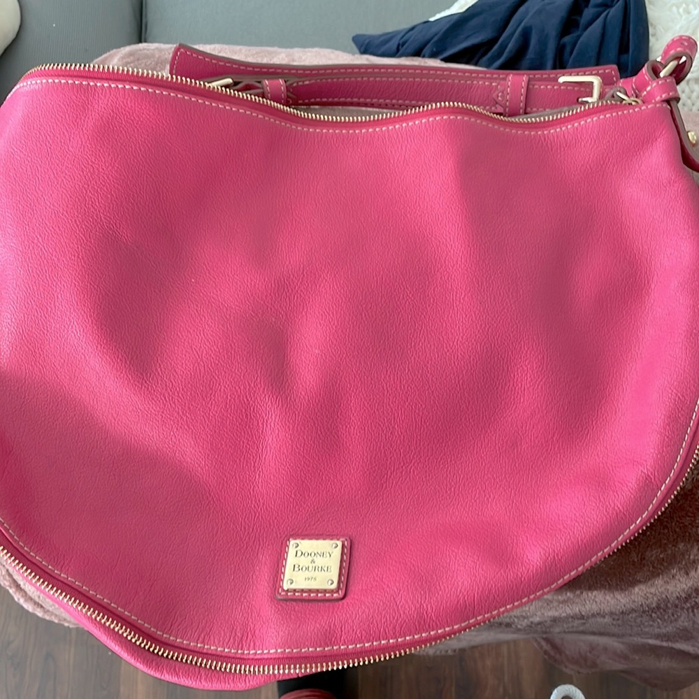 Dooney & Bourke leather pink bag